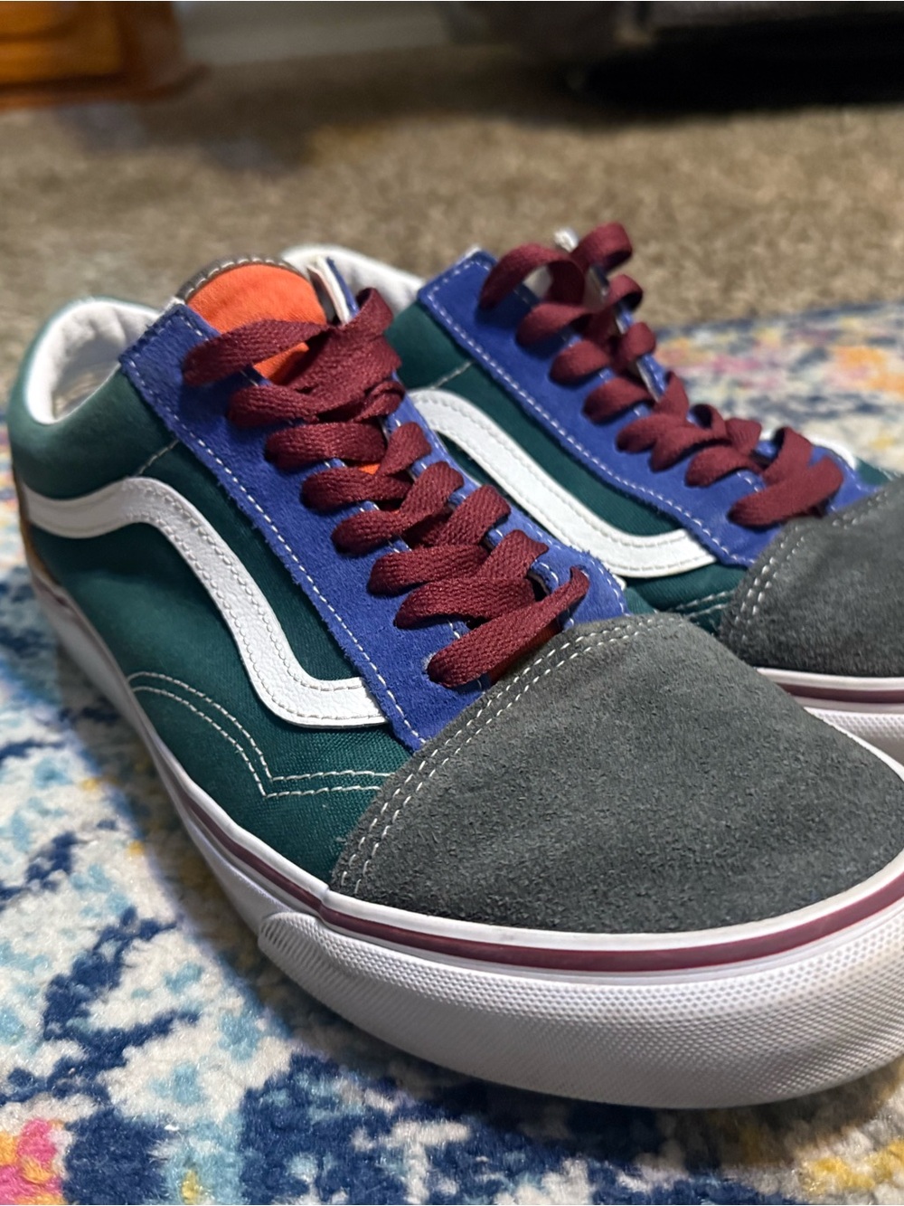 Colorblock Mens size 10 Vans Sneakers